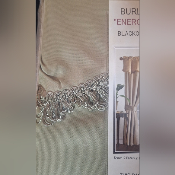 NWT BURLINGTON Energy Saving Blackout Drapery - Picture 4 of 4